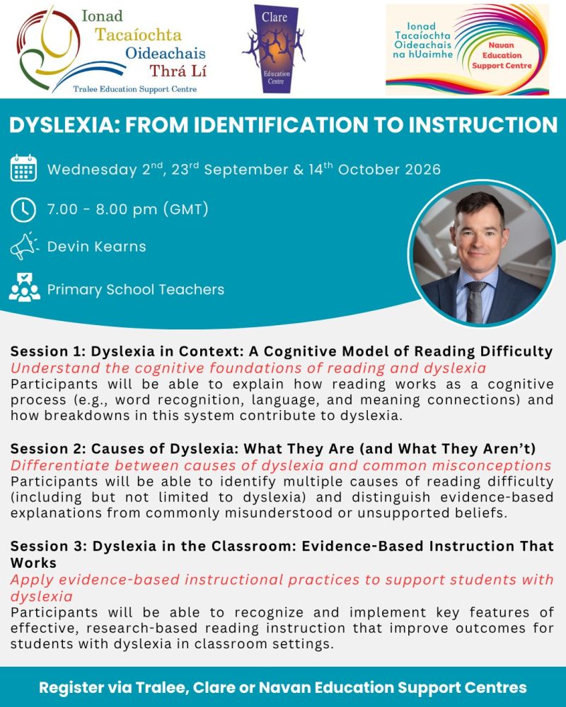AUT26-19 Dyslexia: From Identification to Instruction Webinar Series